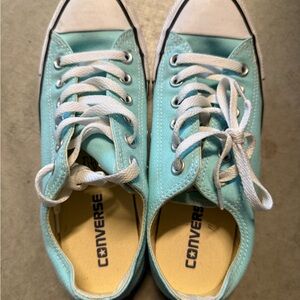 Converse Aqua Canvas Shoes